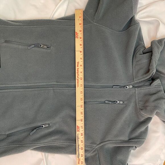 BAERSkin Tactical Supply Co. Fleece Jacket Men's Medium Gray Hoodie Long Sleeve - Picture 9 of 11